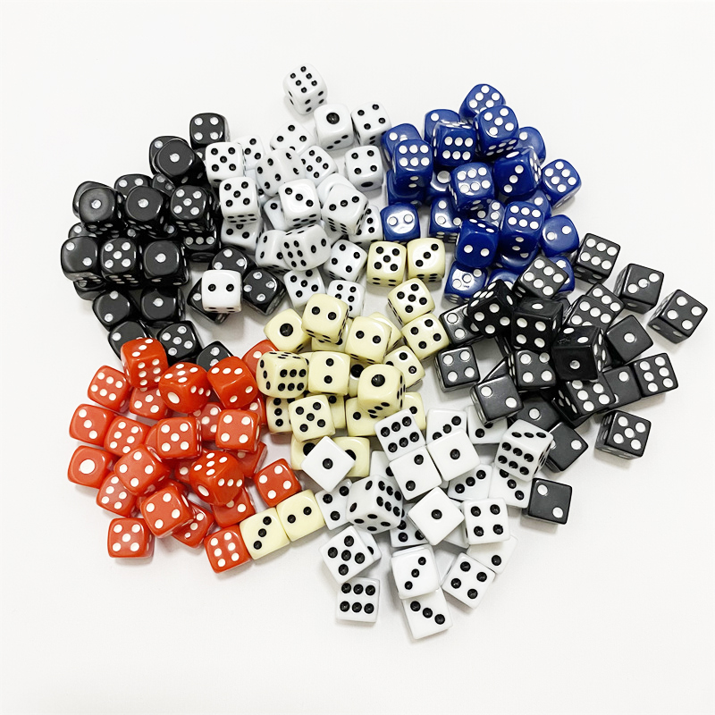 Party Games Gamecube - 50 Stuks 10mm Acryl Vierkante Punt