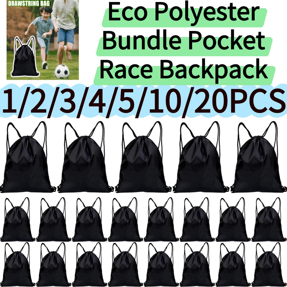 Sack Race Bag - 1-20PCS Bundel Pocket Race-rugzak Draagbare waterdichte