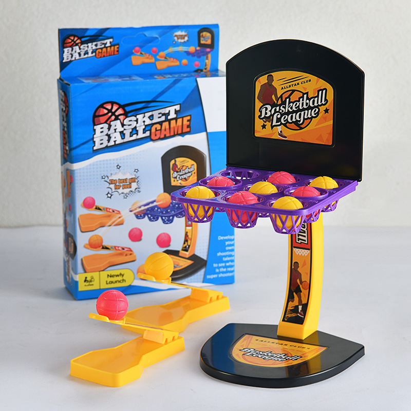 Party Games Classic - Klassieke Finger Flick basketbaltafelspel 2-persoons interactief