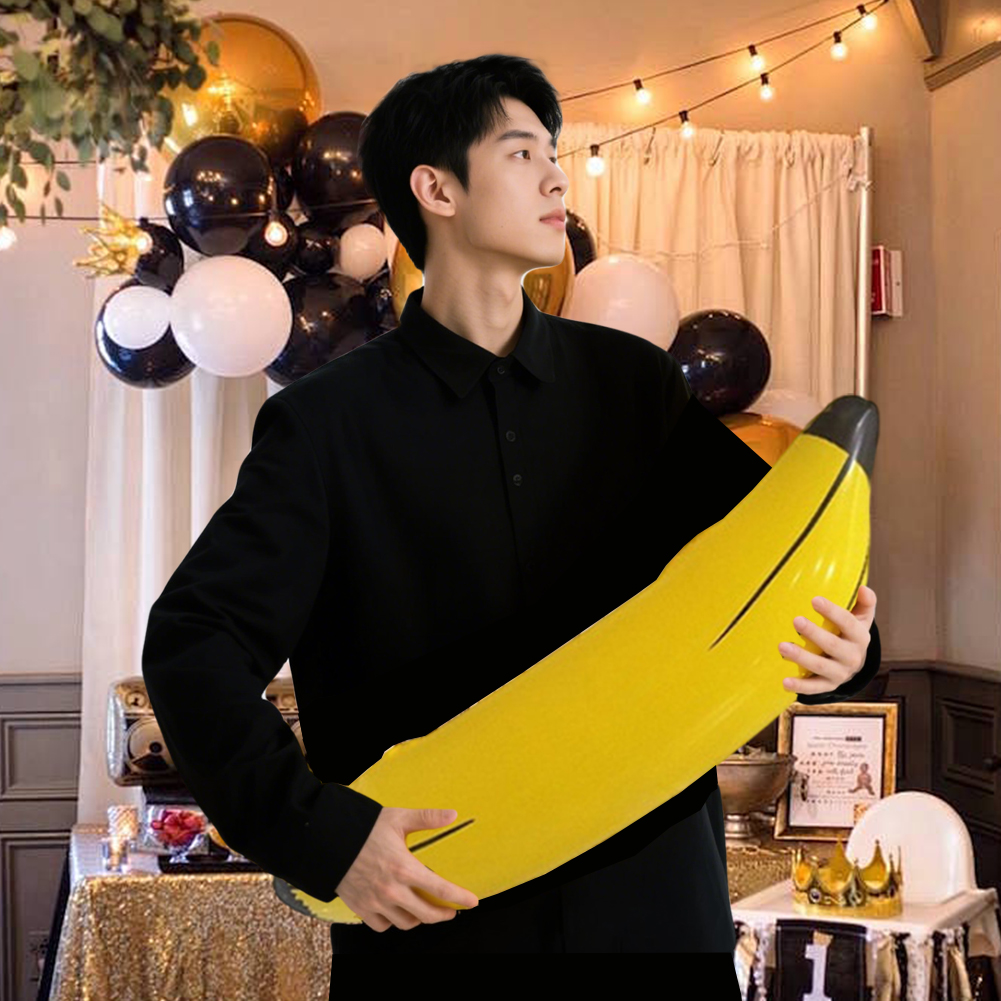 Party Games Bachelorette - Opblaasbare banaan nep banaan speelgoed lekvrije
