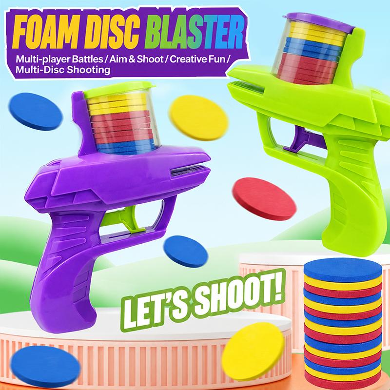 Party Games Kid Friendly - Foam Disc Blaster Speelgoed Milieuvriendelijk Geurloos
