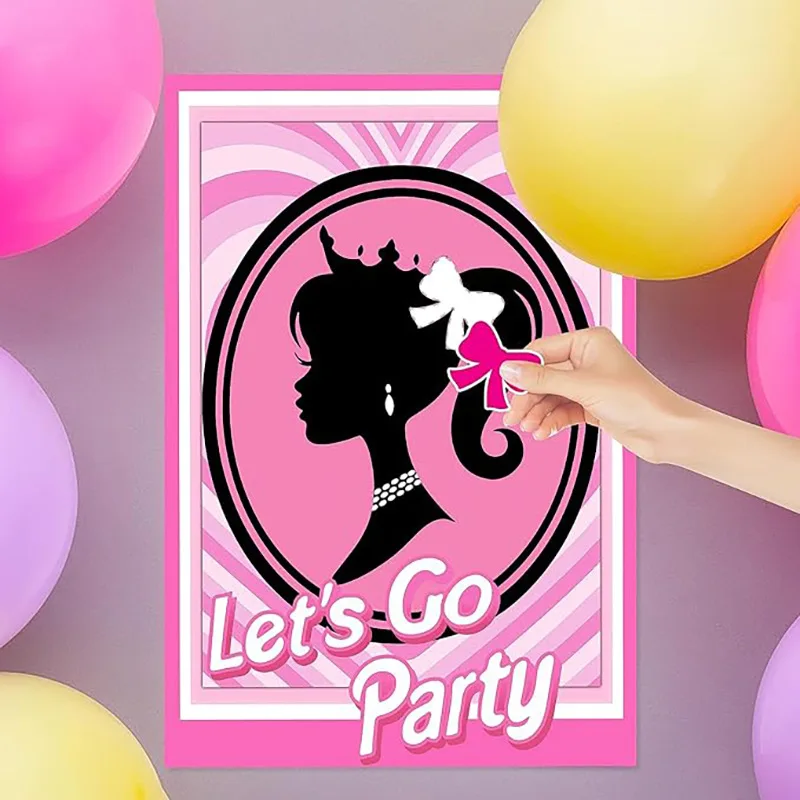 Party Games Bachelorette - 1Set Laten We Gaan Feest Thema