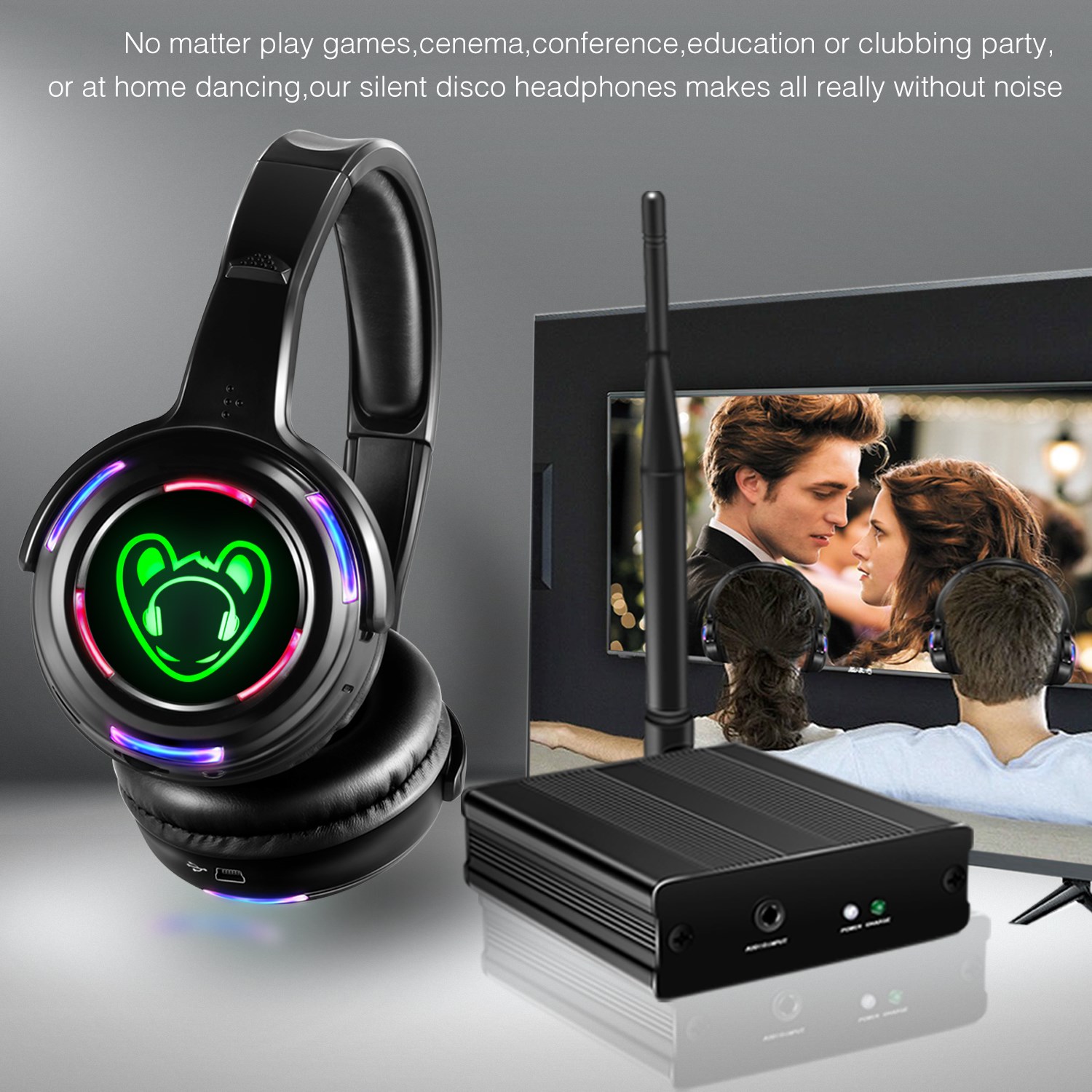 Silent Disco Compete System Zw - Party Games Phone recensie en prijs