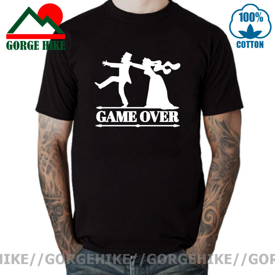 Game Over Tees Mannen Bruid To - Party Games Bachelorette recensie en prijs
