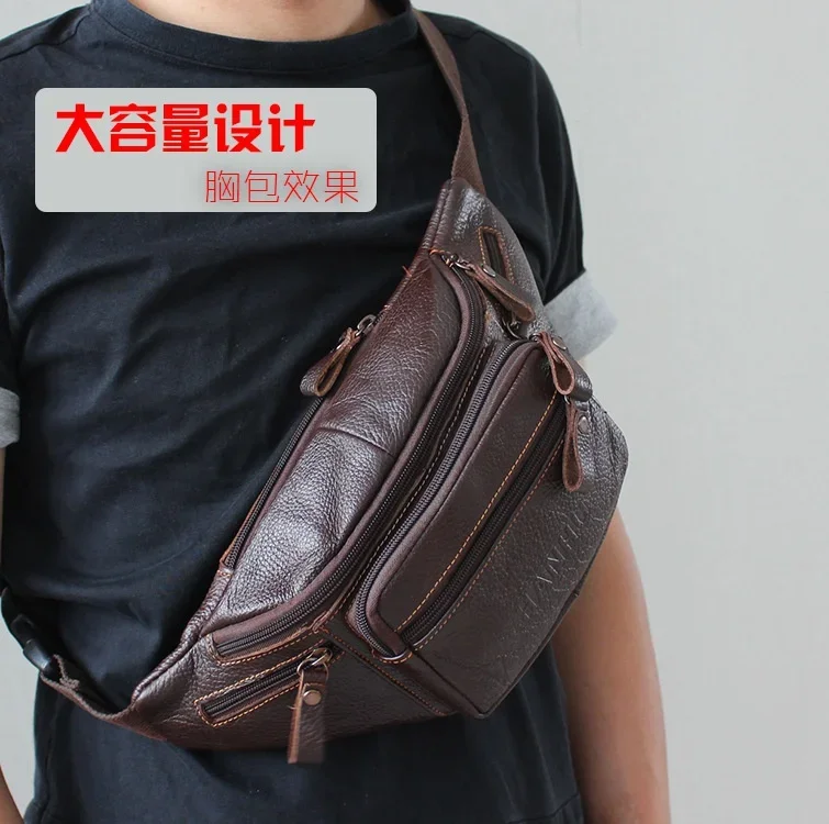 Echt rundleer Heuptas Heren Gr - Sack Race Bag recensie en prijs