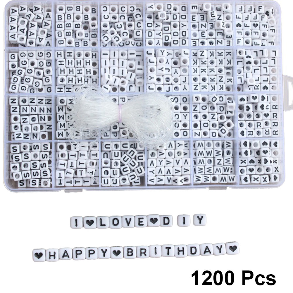 1200 stuks alfabet kralen set  - Party Games Gamecube recensie en prijs