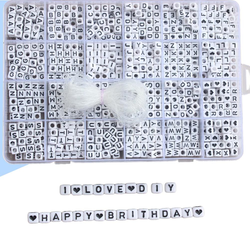 1200 stuks alfabet kralen set  - Party Games Gamecube recensie en prijs