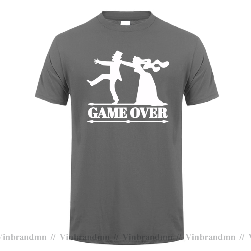 Game Over Tees Mannen Bruid To - Party Games Bachelorette recensie en prijs